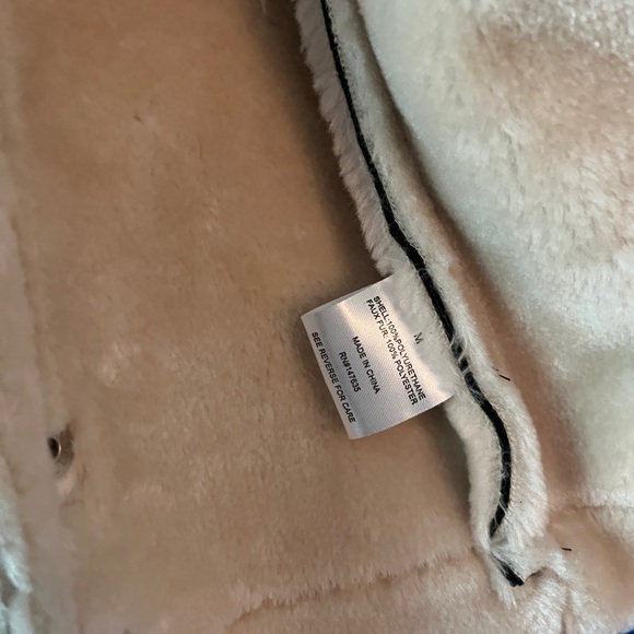 Romeo and Juliet Couture Faux fur lined faux leather dark brown medium EUC - Picture 4 of 6